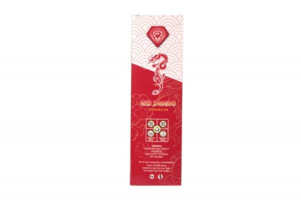 Red Dragon - 2g - Diamond Concentrates Disposable Vape Pen - Image 2