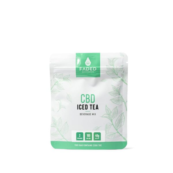 Faded Cannabis Co. CBD Iced Tea 100mg