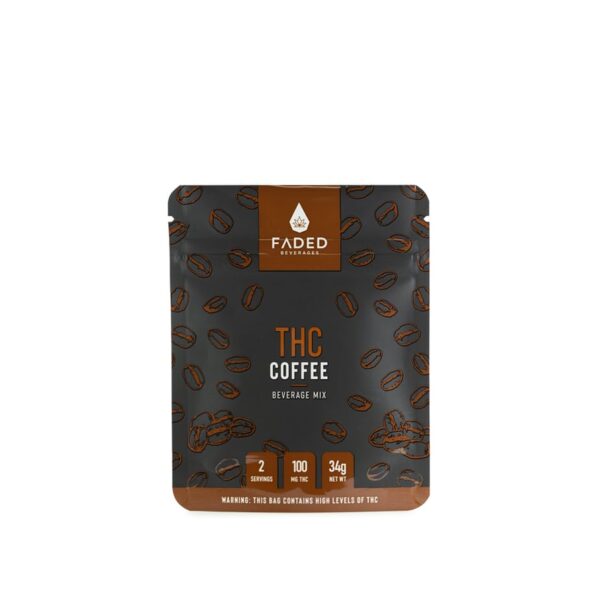 Faded Cannabis Co. THC Coffee 100mg