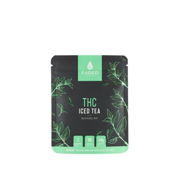 Faded Cannabis Co. THC Iced Tea 100mg