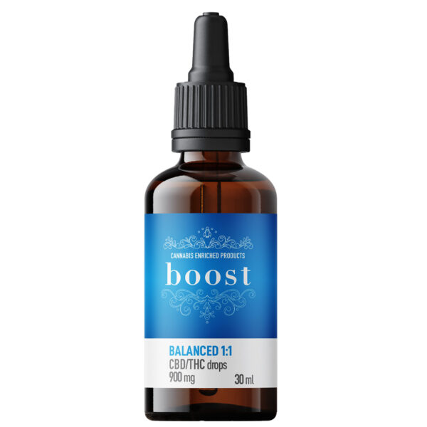 Boost Balanced 1:1 Tincture - 900mg Natural