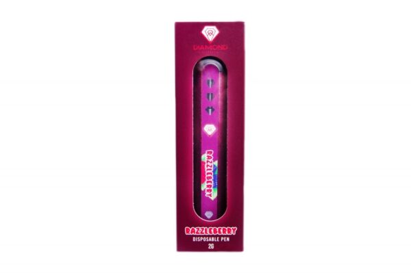 Razzleberry - 2g - Diamond Concentrates Disposable Vape Pen