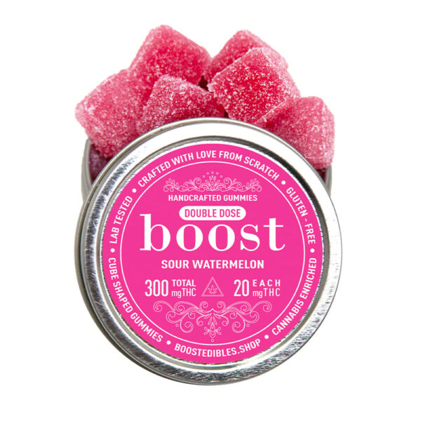 Boost THC Sour Watermelon Gummies