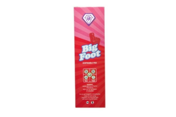 Big Foot- 2g - Diamond Concentrates Disposable Vape Pen - Image 2