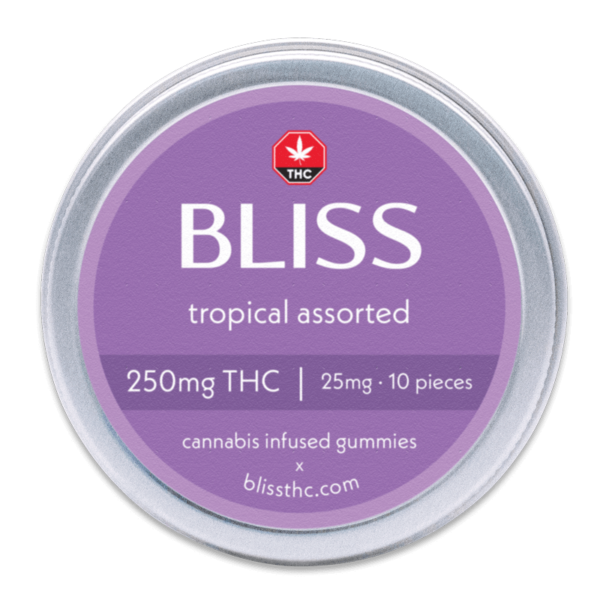 Bliss - Tropical Assorted Gummies (250mg) - Image 2