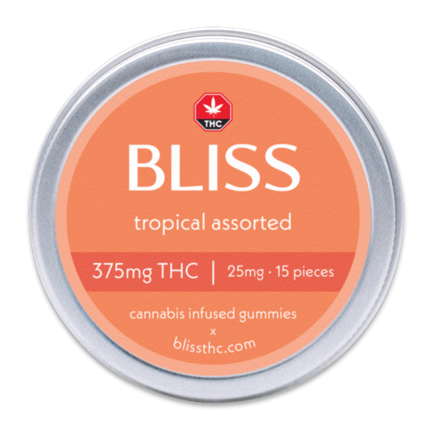 Bliss - Tropical Assorted Gummies (375mg) - Image 2