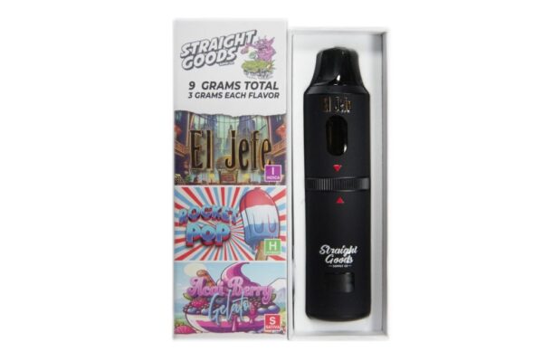 Straight Goods Triple Chamber Vape - (3 Grams + 3 Grams + 3 Grams) - Image 2