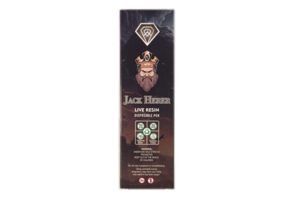 Jack Herer Live Resin- 2g - Diamond Concentrates Disposable Vape Pen - Image 2