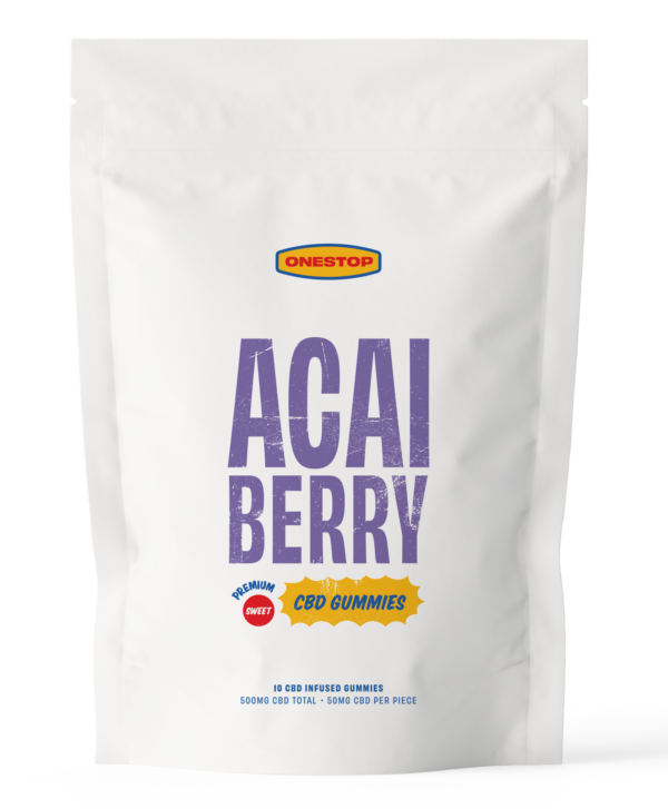 OneStop - Açai Berry CBD Gummies 500mg