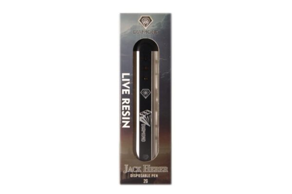 Jack Herer Live Resin- 2g - Diamond Concentrates Disposable Vape Pen