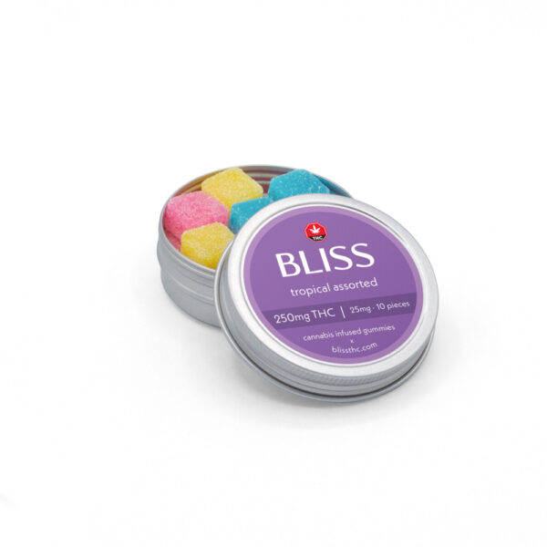 Bliss - Tropical Assorted Gummies (250mg)